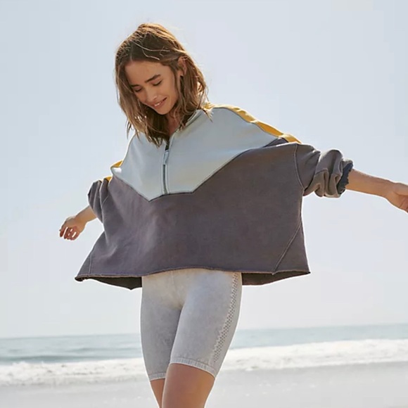 FREE PEOPLE - Split Second Half Zip Pullover - Picture 4 of 4